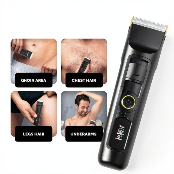 Brio Body Blade Ceramic Trimmer for Sensitive Skin-2