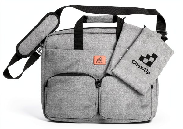 Bryght Labs Unisex Laptop Briefcase with Metal Hardware-0