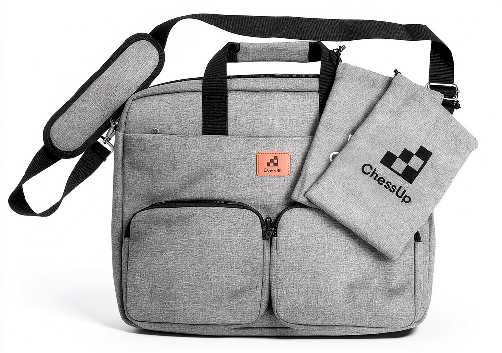 Unisex Laptop Briefcase with metal hardware