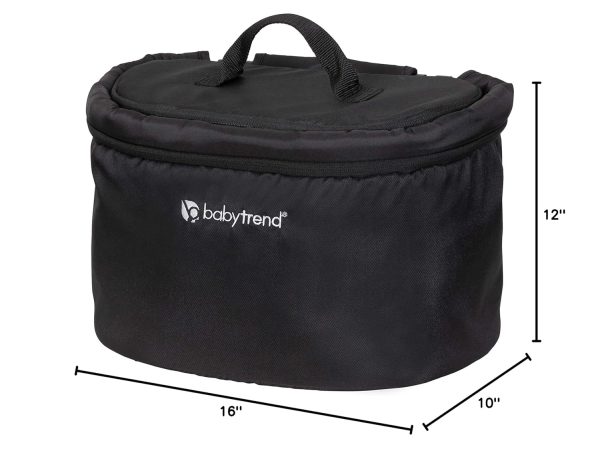 Baby Trend Stroller Wagon Deluxe Storage Basket Polyester-7