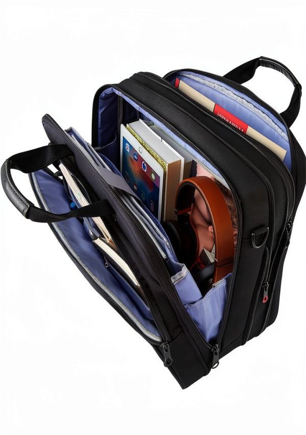 KROSER Laptop Briefcase for Men Women-6