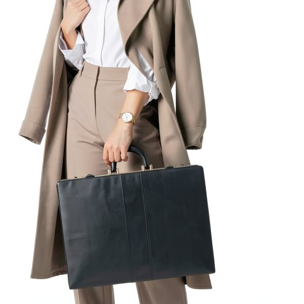 Solo Women's Laptop Briefcase Dual Lock Durable-4