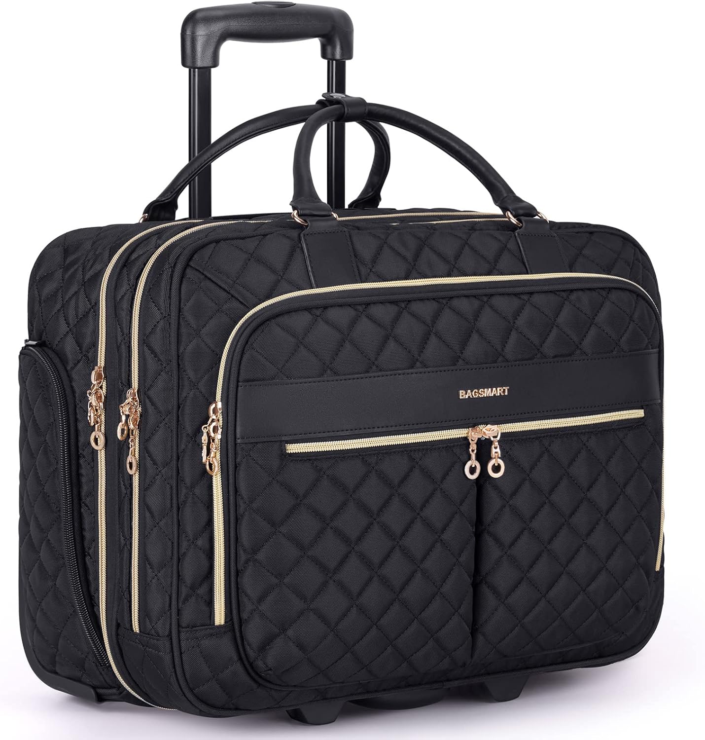 BagSmart rolling laptop bag with laptop compartment