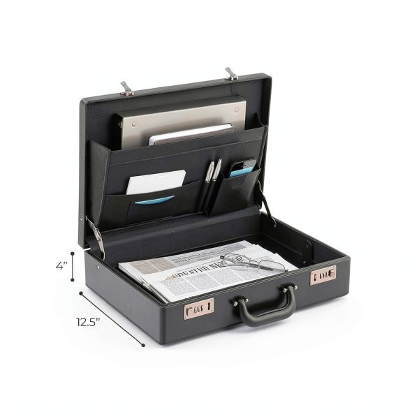Solo Women's Laptop Briefcase Dual Lock Durable-3