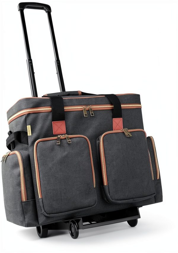 Sambois Rolling Laptop Briefcase for Teachers-0