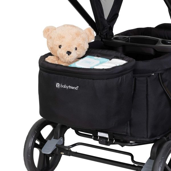 Baby Trend Stroller Wagon Deluxe Storage Basket Polyester-3