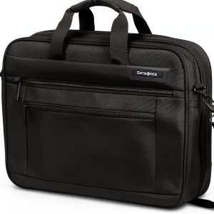 Samsonite Slim Laptop Briefcase for Unisex Adults-0