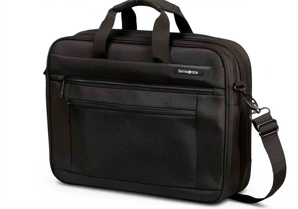 Samsonite Slim Laptop Briefcase front view