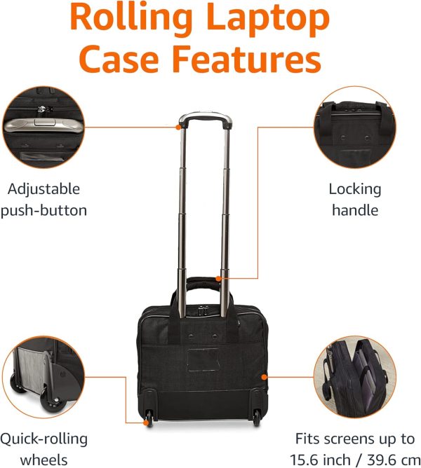 Amazon Basics 15.6 Inch Laptop Briefcase-3
