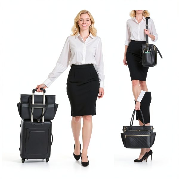 Veirdro Large Capacity Teacher Tote Bag for Women-1