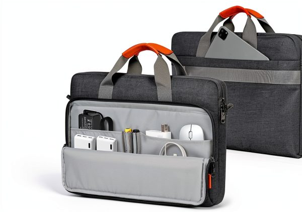 Bagasin Laptop Briefcase Grey Sls002-17-G-6