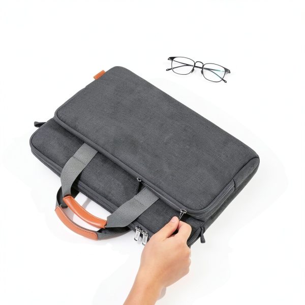 Bagasin Laptop Briefcase Grey Sls002-17-G-2