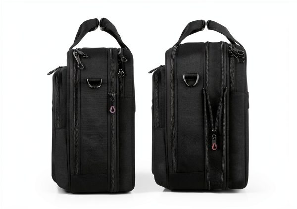 KROSER Laptop Briefcase Water‑Resistant Canvas-2