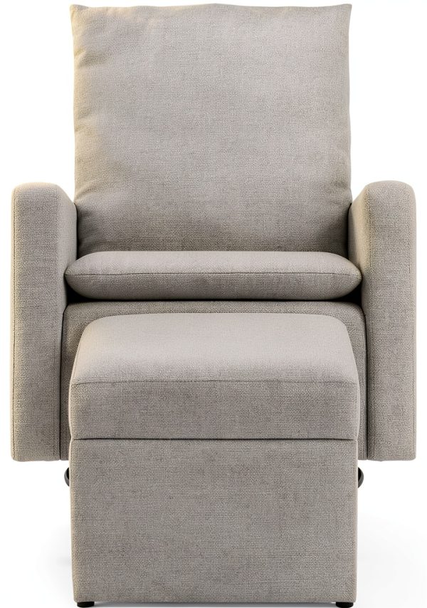Nursery Glider Ottoman M Design Village Nylon-1