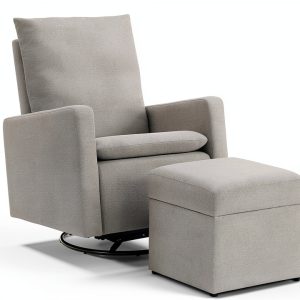Nursery Glider Ottoman M Design Village Nylon-0