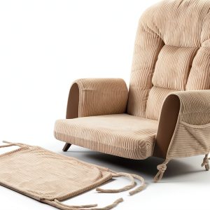 Glider Cushion Set Boshen Beige Modern Plush-0