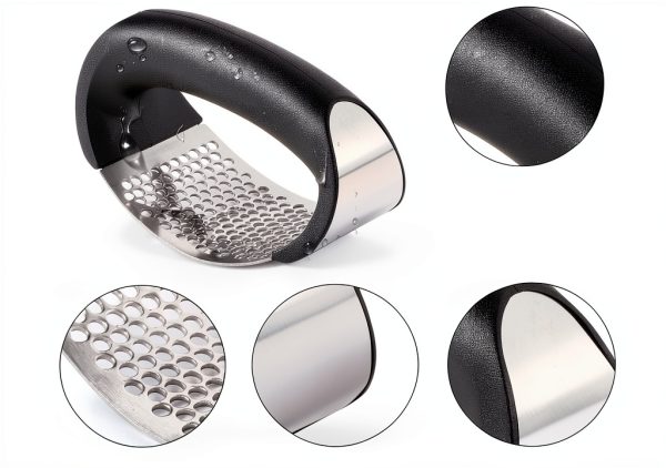 Garlic Press Rocker 2 Pack Steel with Peelers & Brushes – Rngeo-1