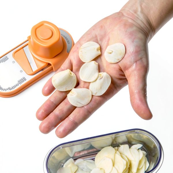 Garlic Pro Milk Street – Orange Slicer & Grater with Odor‑Proof Hopper-6