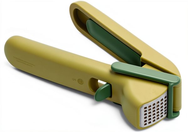 Garlic Press Joseph Joseph CleanForce Green 20179 with Trigger Wiper-0