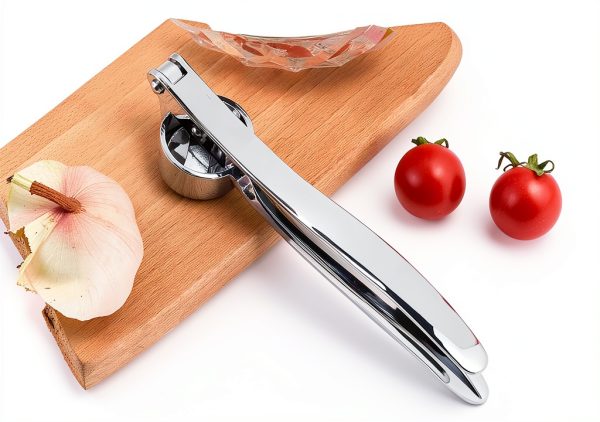 Garlic Press High Effective Heavy Duty Mincer with Studs, Rust Proof-6