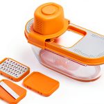 Garlic Pro Milk Street – Orange Slicer & Grater with Odor‑Proof Hopper-0