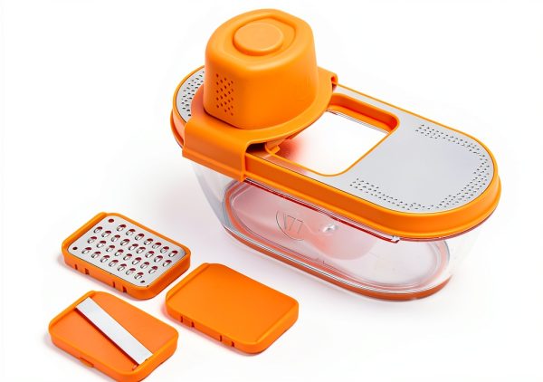 Garlic Pro Milk Street – Orange Slicer & Grater with Odor‑Proof Hopper-0