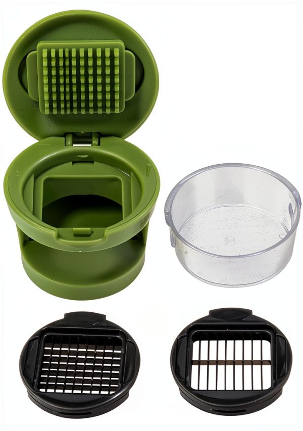 Garlic Press Premium Stainless Steel Multifunctional Mincer & Grater-0