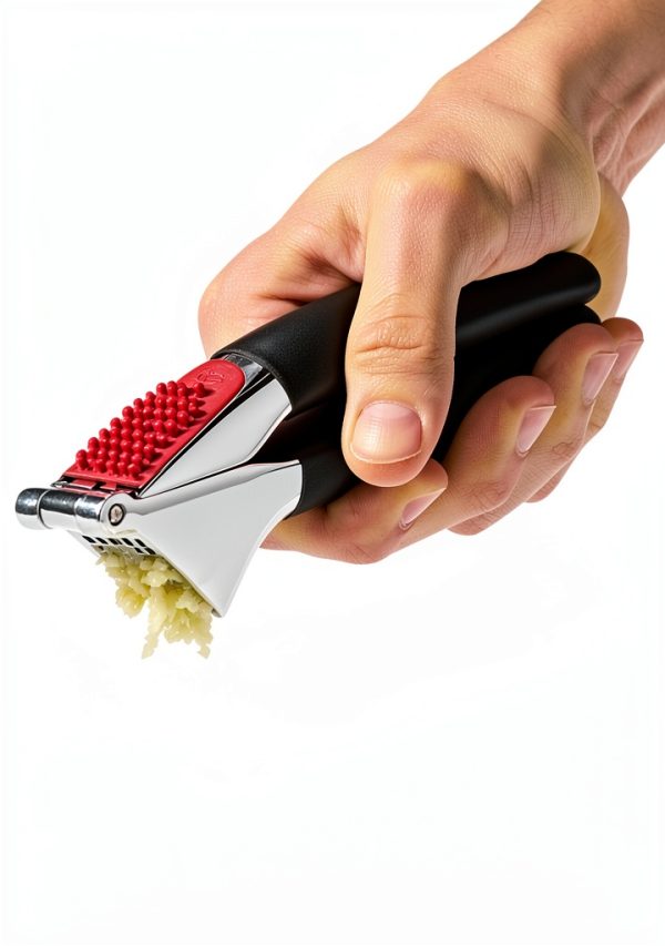 Garlic Press OXO Good Grips Heavy Duty Die-Cast Zinc Black-1
