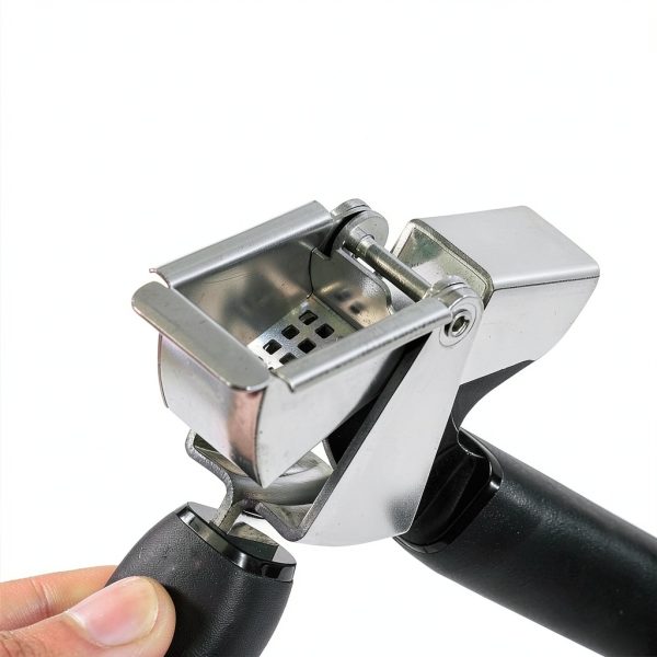 Garlic Press OXO Good Grips Stainless Steel with Soft Handles-1