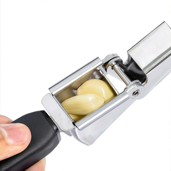 Garlic Press OXO Good Grips Stainless Steel with Soft Handles-2